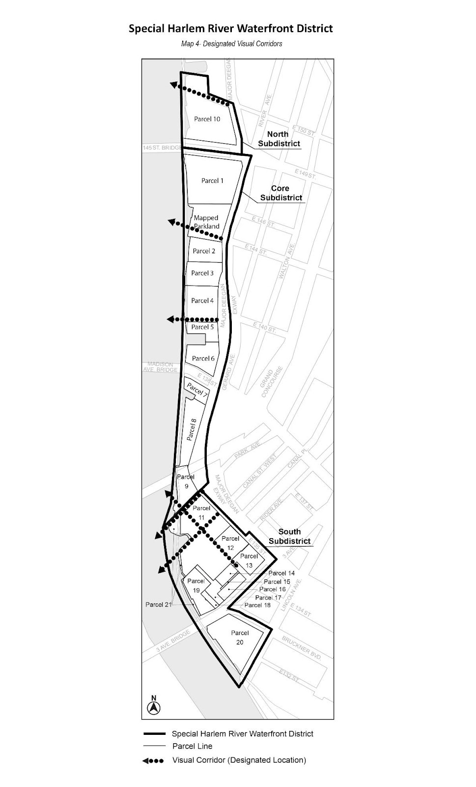 Zoning Resolutions Chapter 7: Special Harlem River Waterfront District Appendix.3